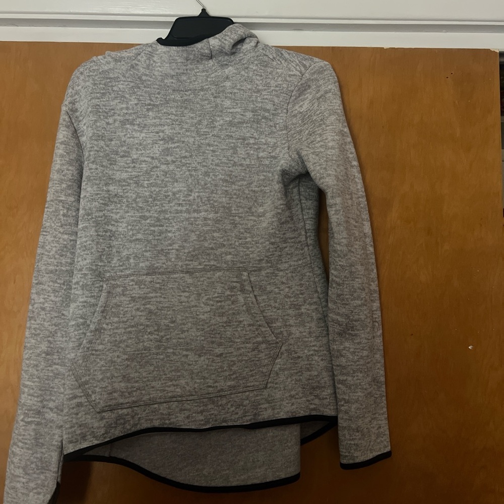 Grey and black hoodie!